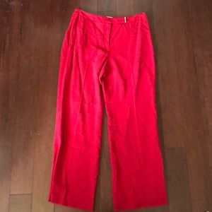 Red Ann Taylor Pants